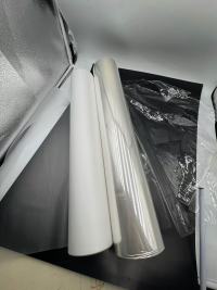 La aplicación de película BOPP transparente, película mate y película blanca perlada en varios