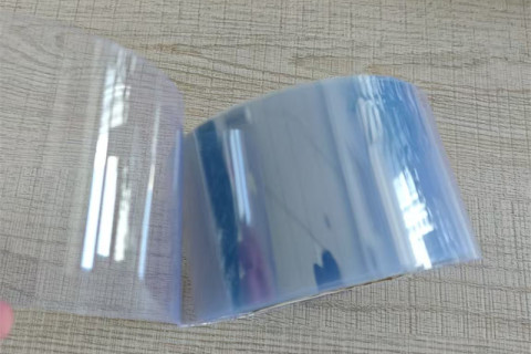 Feuille de PVC bleu clair