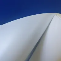 Bela PS termoformirana plastična plošča