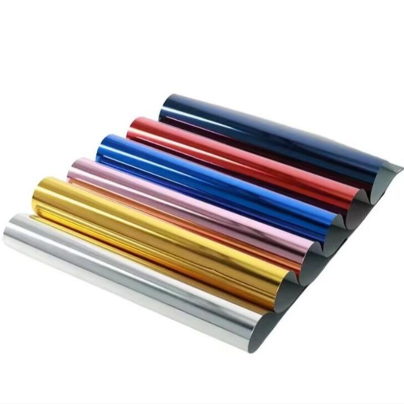 Film métallisé en PVC ignifuge pour armoire