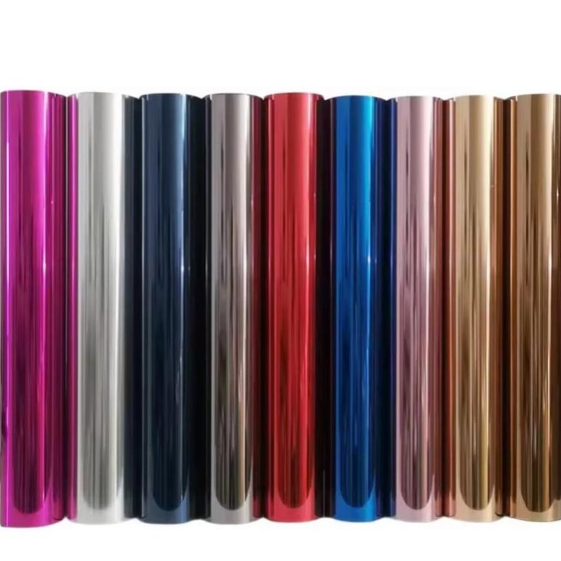 Film métallisé en PVC ignifuge pour armoire