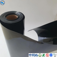 Feuille barrière PET noire de haute qualité