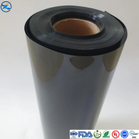 Feuille barrière PET noire de haute qualité