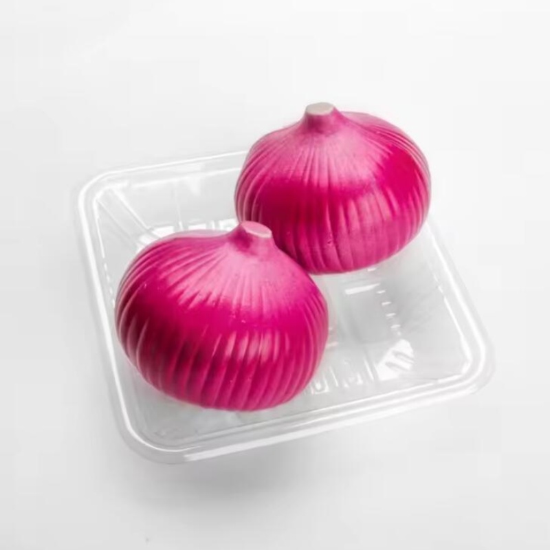 Prozoren PET pretisni pladenj za enkratno uporabo za hrano, ki ga je mogoče reciklirati