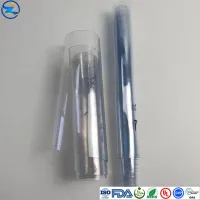 Prosojna upogljiva mehka PVC folija v zvitku