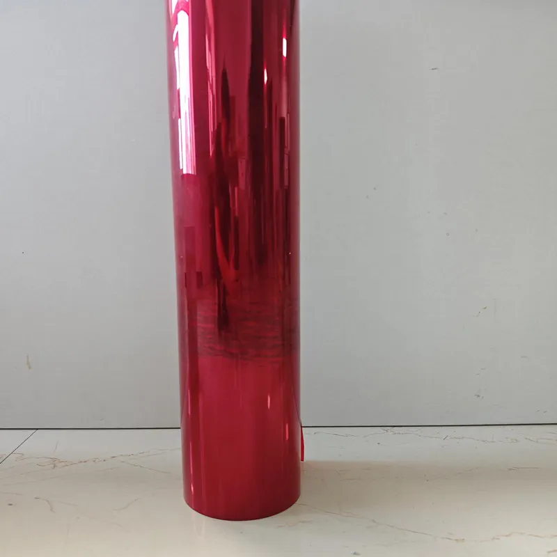 Aanpasbaar rood PVC-folie verpakkingsmateriaal