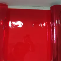 Aanpasbaar rood PVC-folie verpakkingsmateriaal