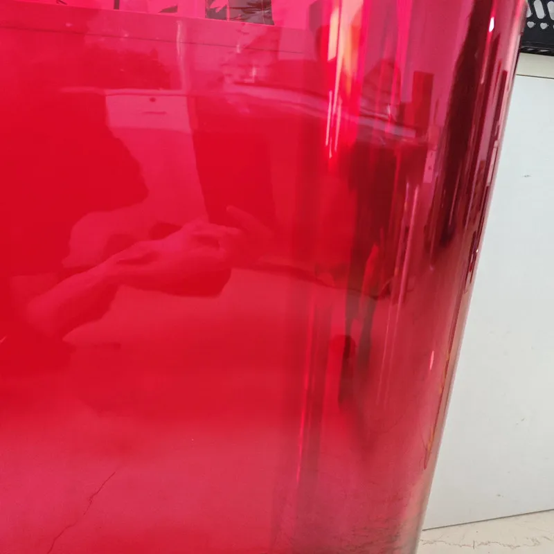 Aanpasbaar rood PVC-folie verpakkingsmateriaal