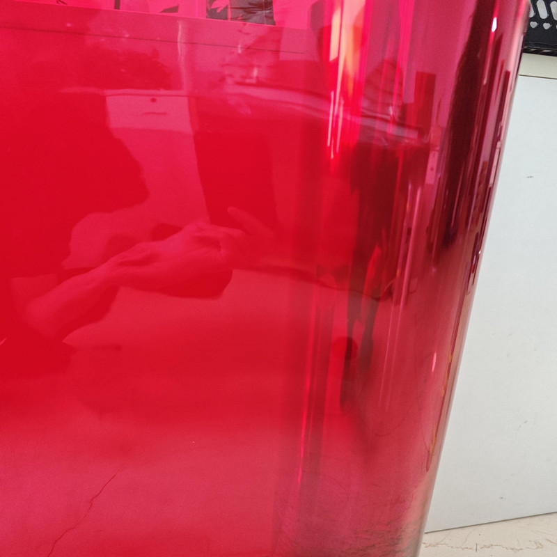 red PVC film