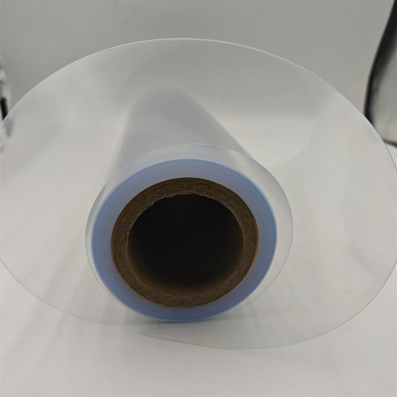 Transparent BOPS thermoformed sheet