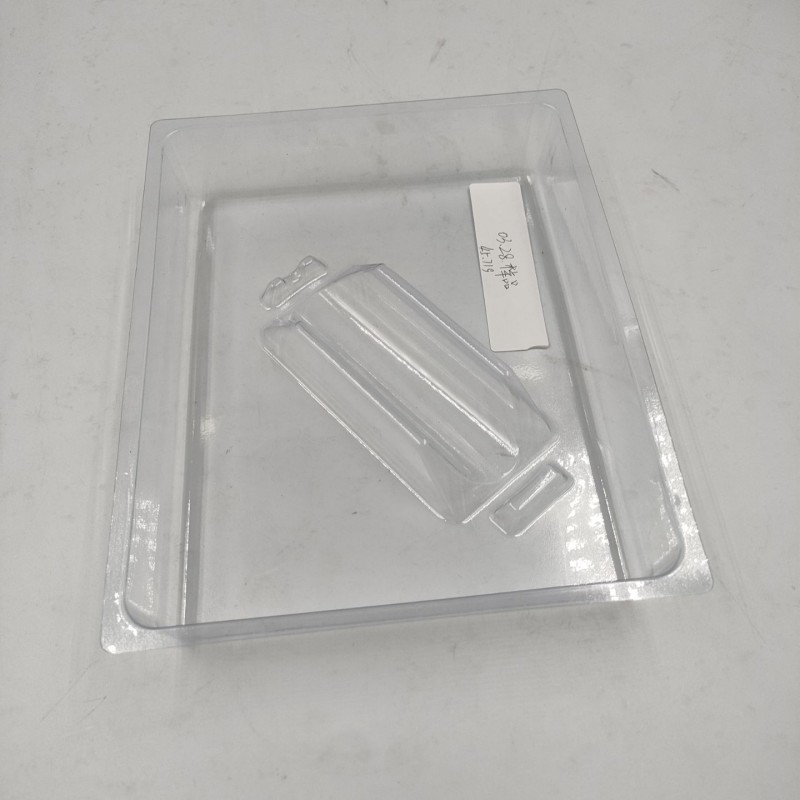 Bandeja médica de embalaje de PVC transparente formada al vacío