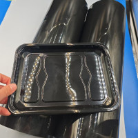 Lámina rígida de PP negra para organizadores