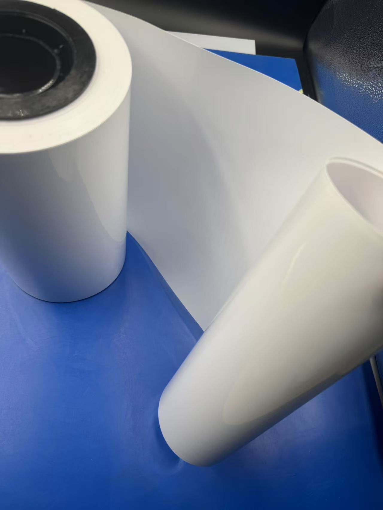 PVC/PE film for medical use