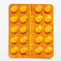 Orangefarbene PVC-Verpackungsfolie für Arzneimittel