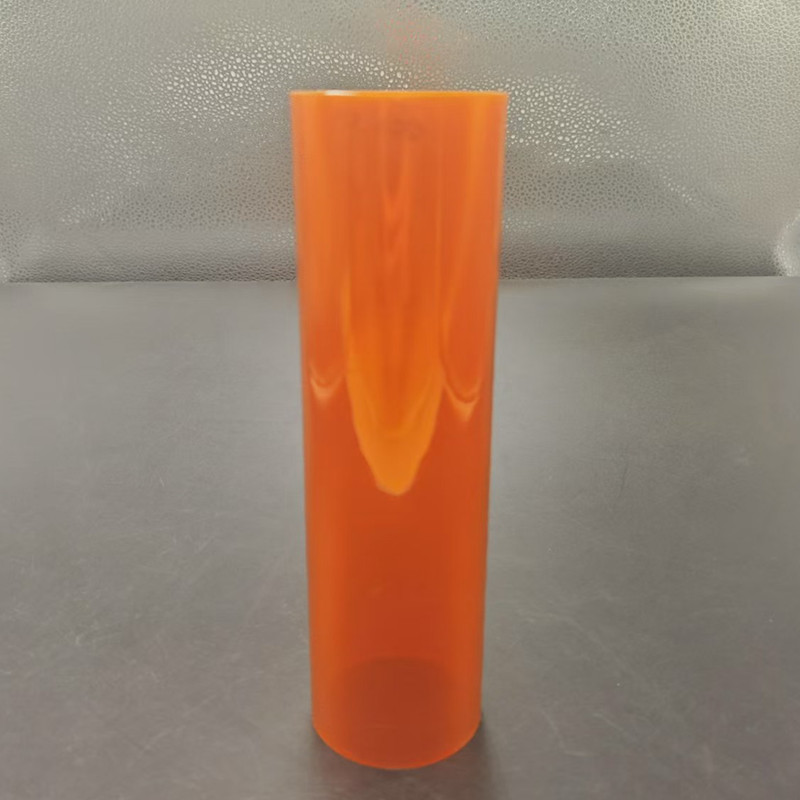 Orange PVC pharmaceutical sheet