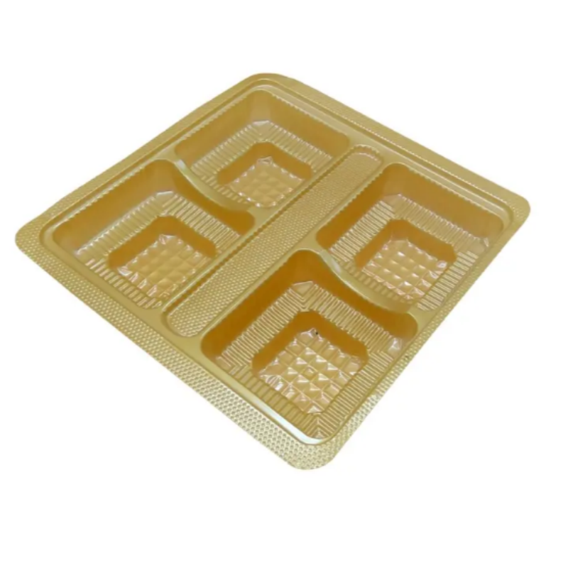 Golden Colored PP Insert Tray