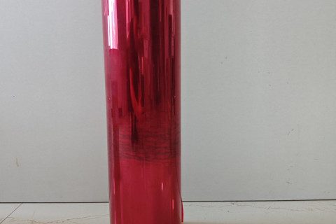 Film plastique d'emballage pharmaceutique en PVC semi-transparent rouge