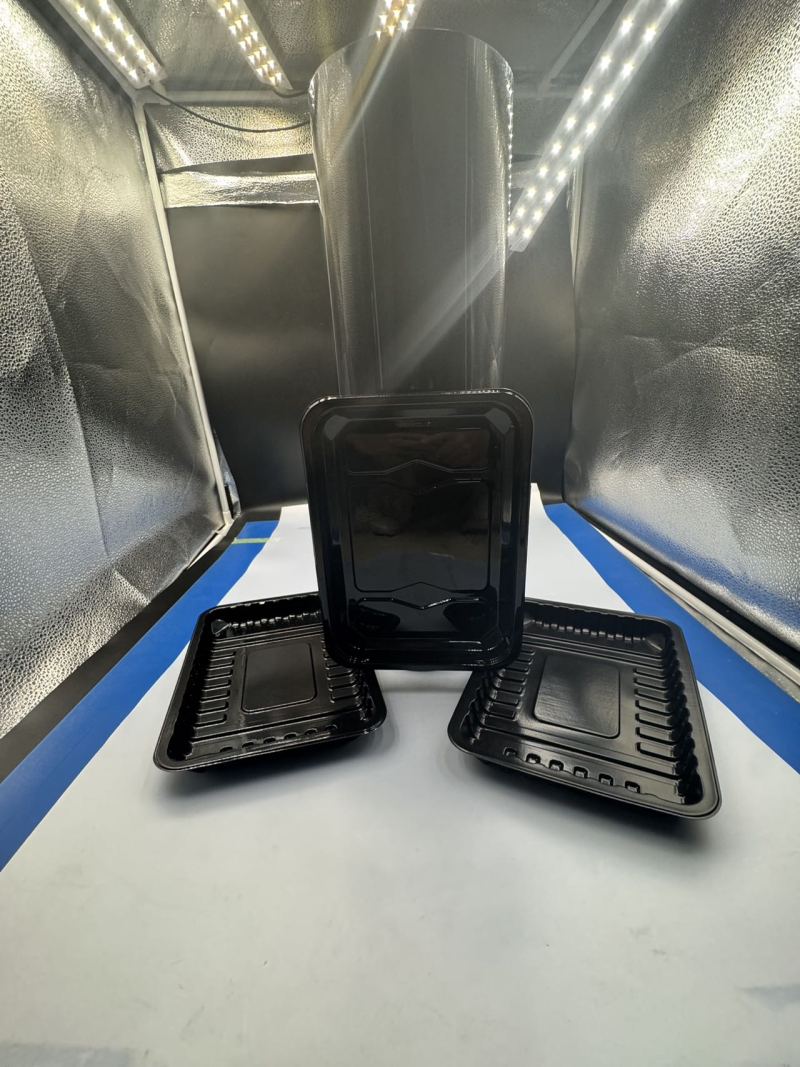 Dezvăluirea puterii filmului PP negru pentru conservarea și prezentarea alimentelor