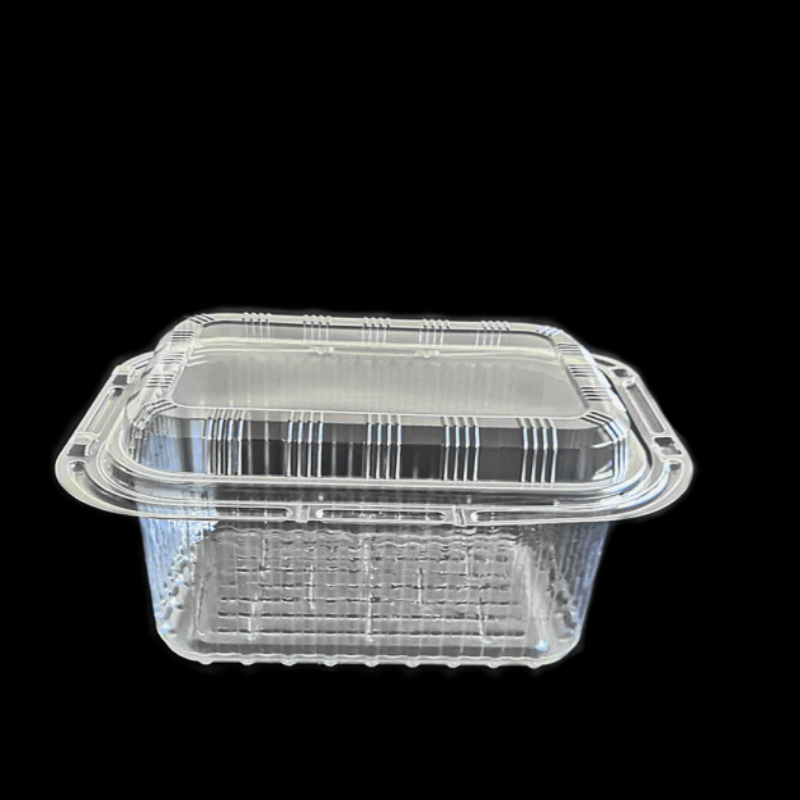 Plateau d'emballage de fruits en PET de qualité alimentaire, haute transparence