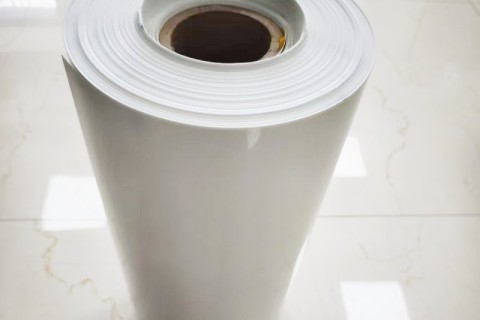 Filme de poliéster branco PET Stretch Film para embalagem