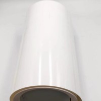 Film PVC blanc brillant/mat imprimable pour sol