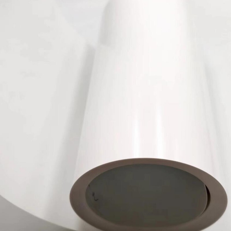 Film PVC blanc brillant/mat imprimable pour sol