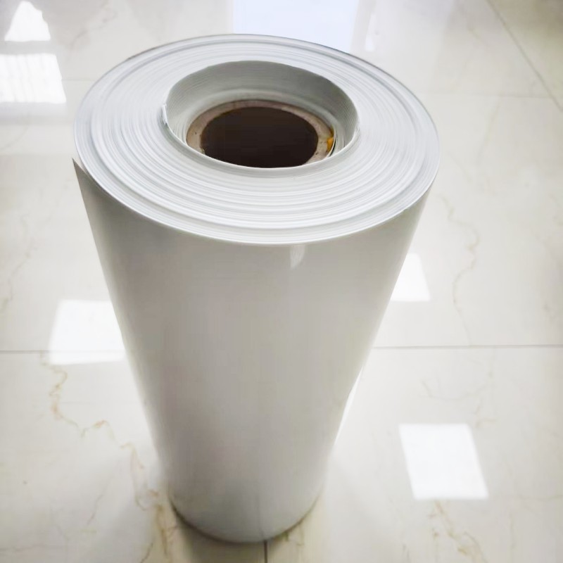 Film PET blanc brillant/mat pour impression UV
