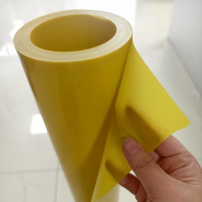 Gelbe Polypropylenfolie PP-Folie zum Thermoformen