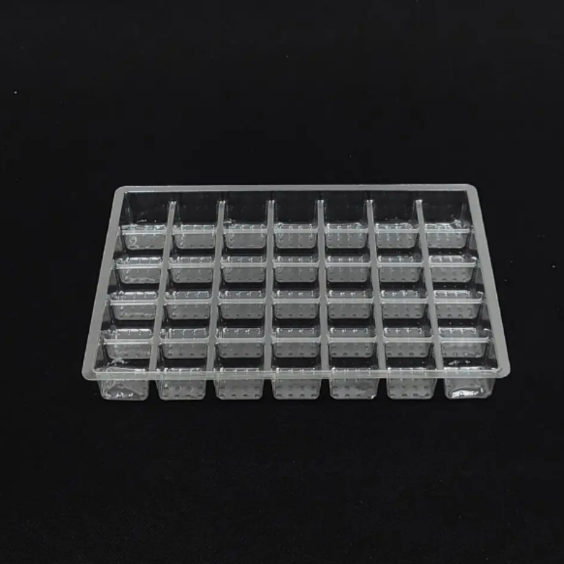 Pladenj za PET embalažo Plastični pladenj za hrano s predelki