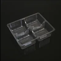 Pladenj za PET embalažo Plastični pladenj za hrano s predelki