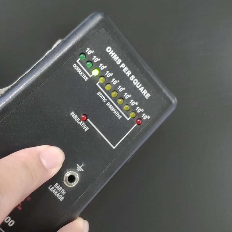 folha antiestática semicondutora PS preta