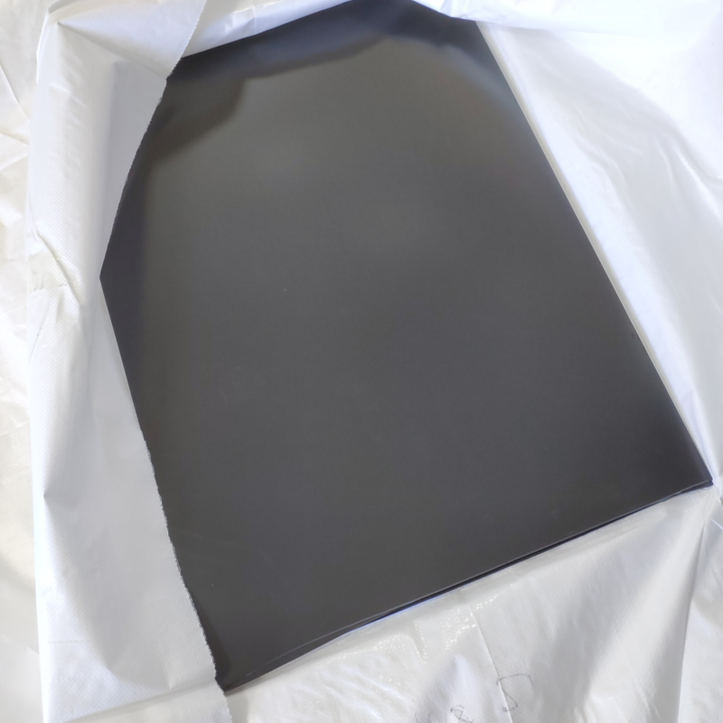 Lámina antiestática semiconductora de PS negra