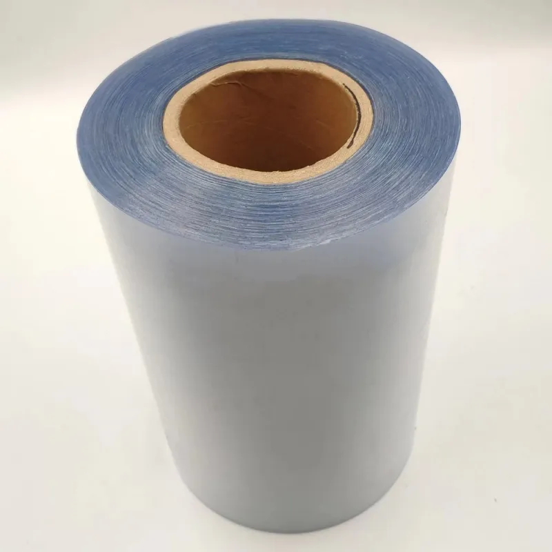 kaca filem pvc jernih lembaran pvdc legap putih