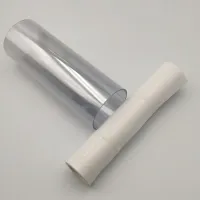 kaca filem pvc jernih lembaran pvdc legap putih