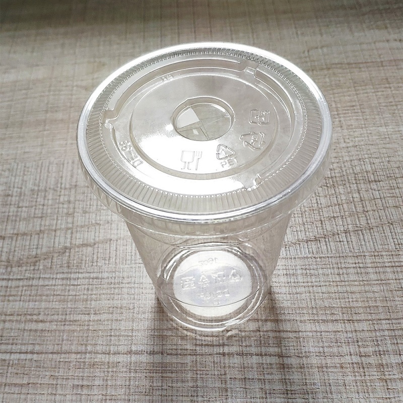PET skodelice za sladoled s pokrovi, ki jih je mogoče reciklirati