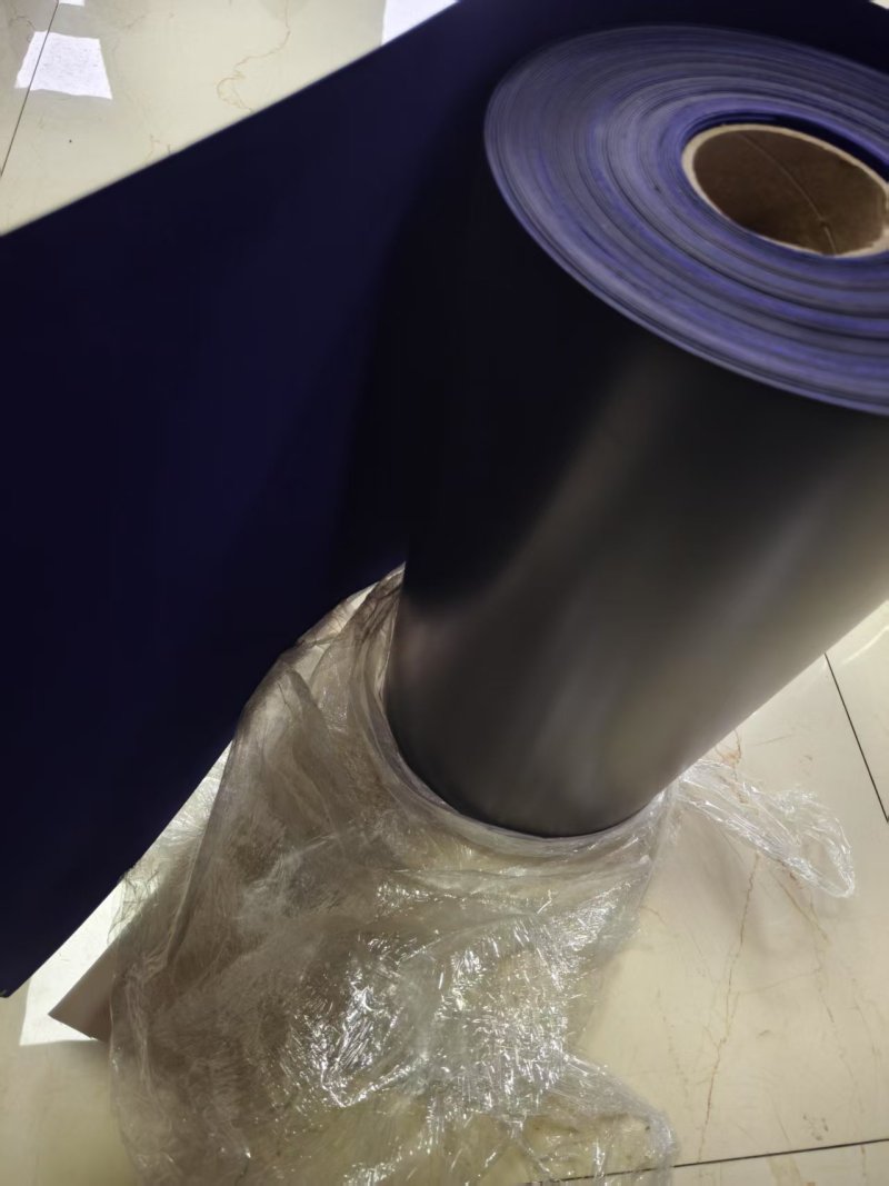 Película flocada de PVC para embalaje en blíster