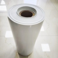 Película termoformada de PET blanca para impresión con tinta acrílica