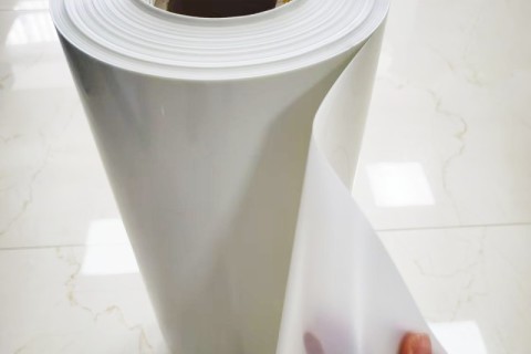Weiße PET-Tiefziehfolie für Acryltintendruck