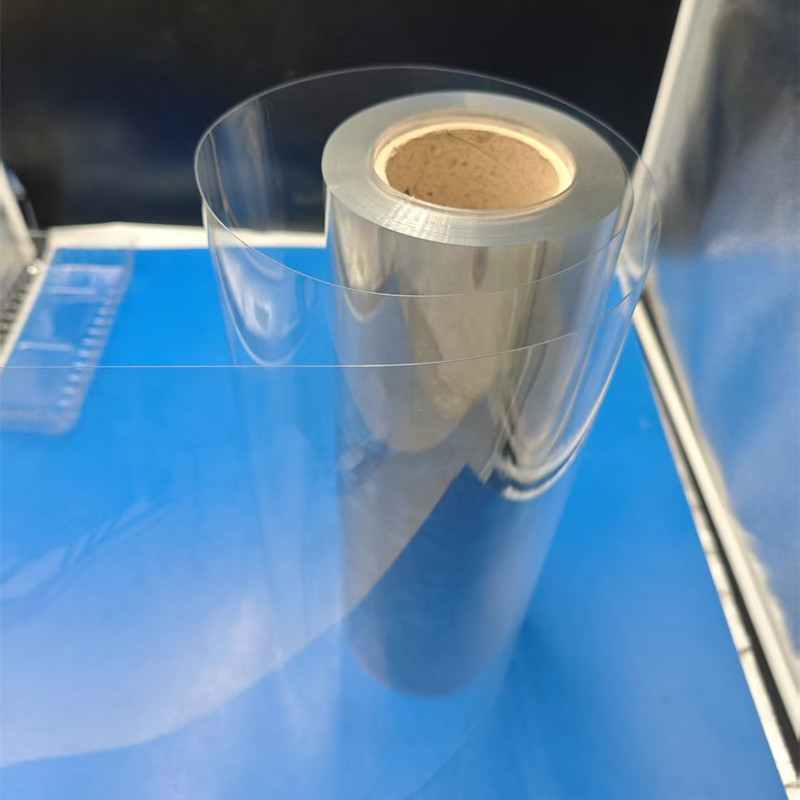 Transparentes PET für die Vakuumformung