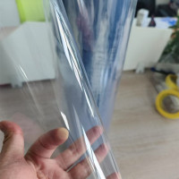 Klares, transparentes 250-Mikron-Hart-PVC