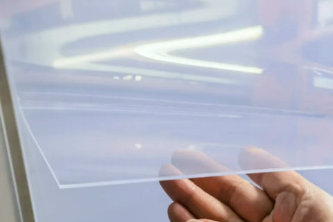 Feuille de PVC rigide transparente de 1 mm d'épaisseur pour meubles