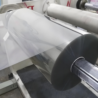 Rollo de lámina de plástico PET transparente