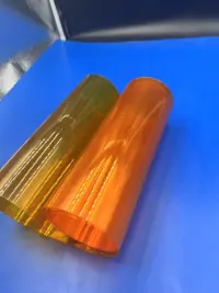 คุณสมบัติและการใช้งานของฟิล์ม พีวีซี สีส้มโปร่งแสงในบรรจุภัณฑ์อาหารเหลวและอาหารแห้ง