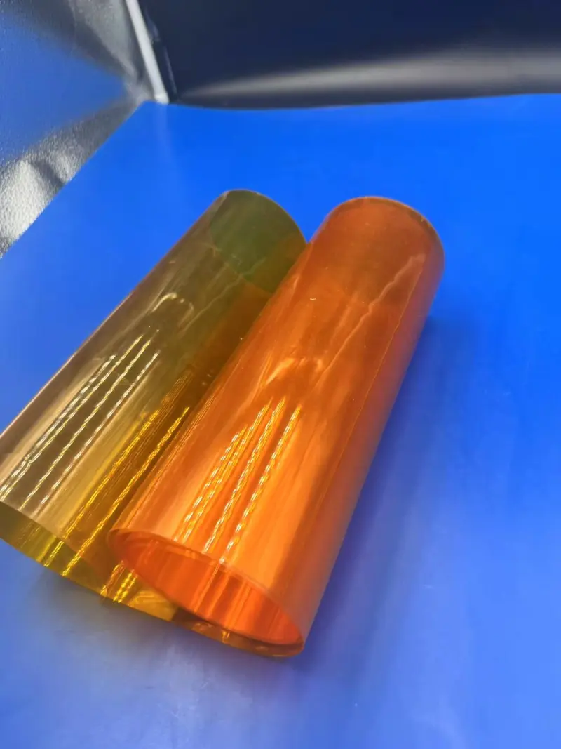 คุณสมบัติและการใช้งานของฟิล์ม พีวีซี สีส้มโปร่งแสงในบรรจุภัณฑ์อาหารเหลวและอาหารแห้ง