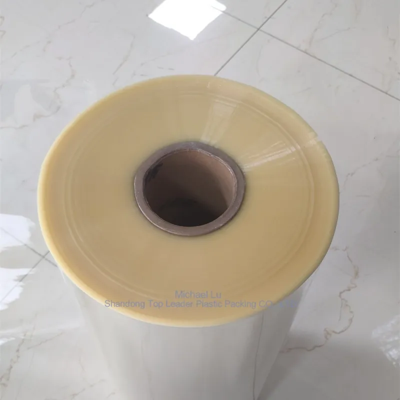 0,038 mm heldere, bedrukbare PVC-krimpfolie voor verpakking