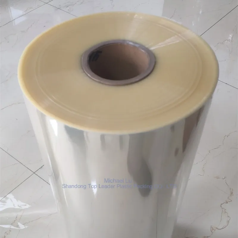 0,038 mm heldere, bedrukbare PVC-krimpfolie voor verpakking