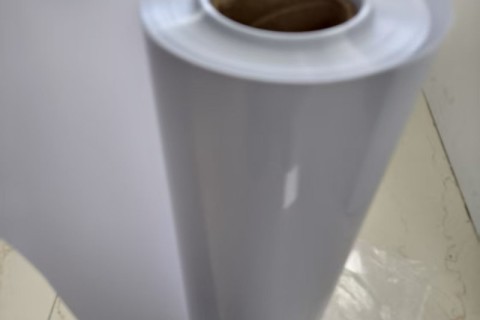 ฟิล์ม สัตว์เลี้ยง สีขาวเงาทั้งสองด้านสำหรับการพิมพ์