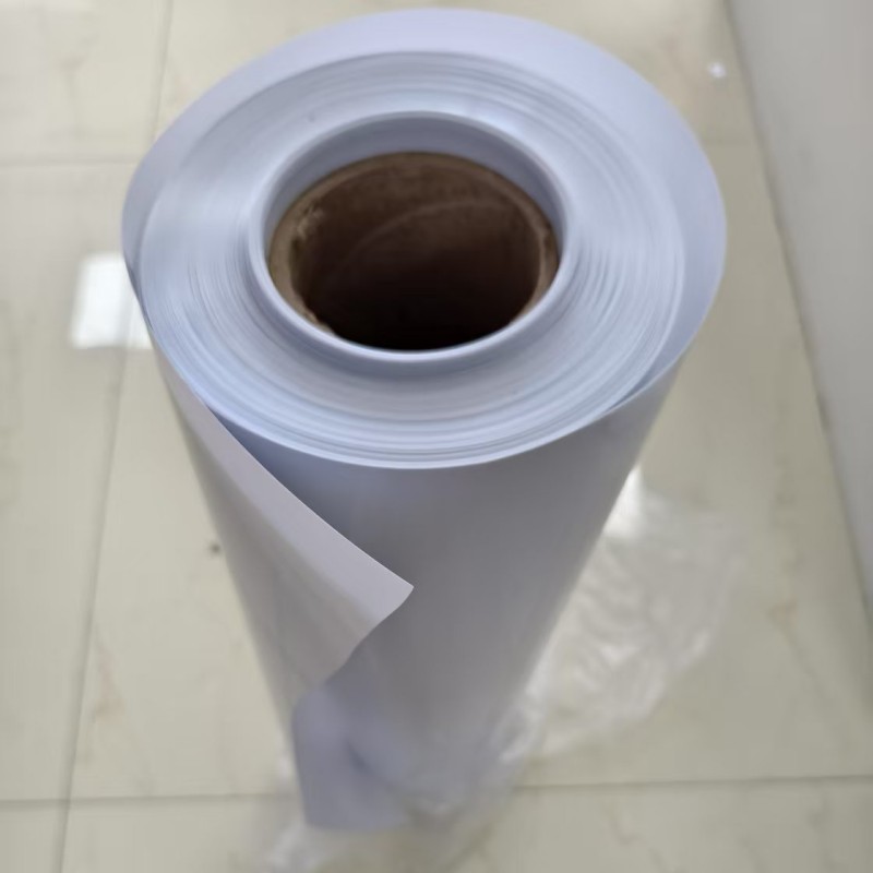 glossy white PET film for printing