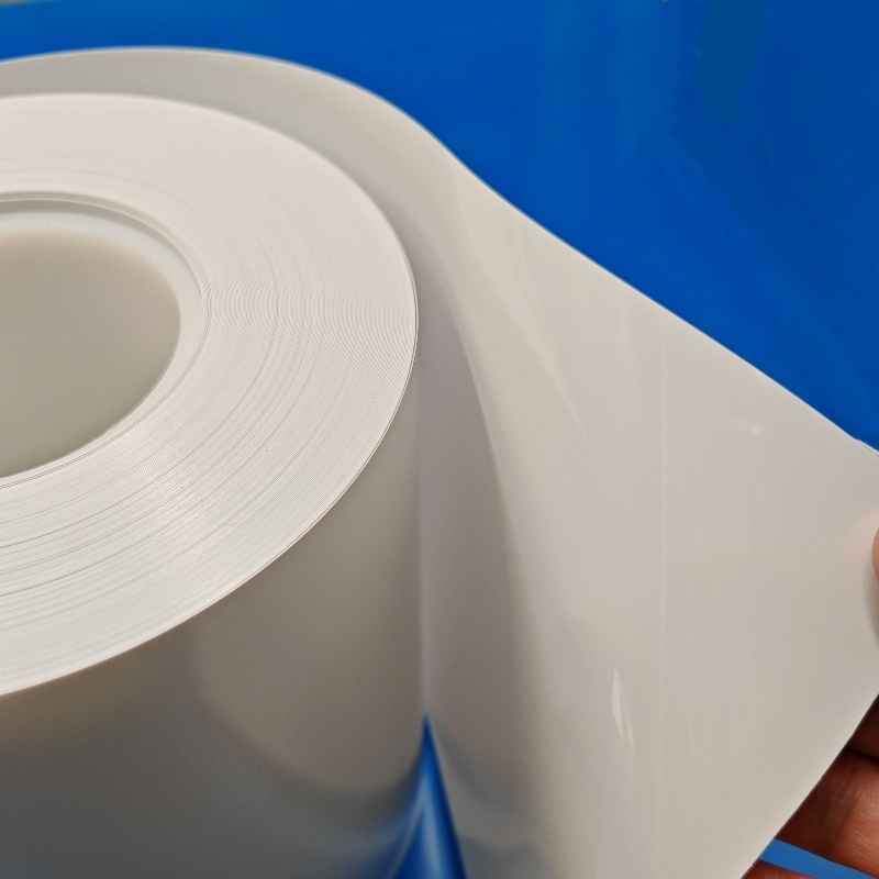 filme de PVC branco opaco filme de alta barreira PVDC