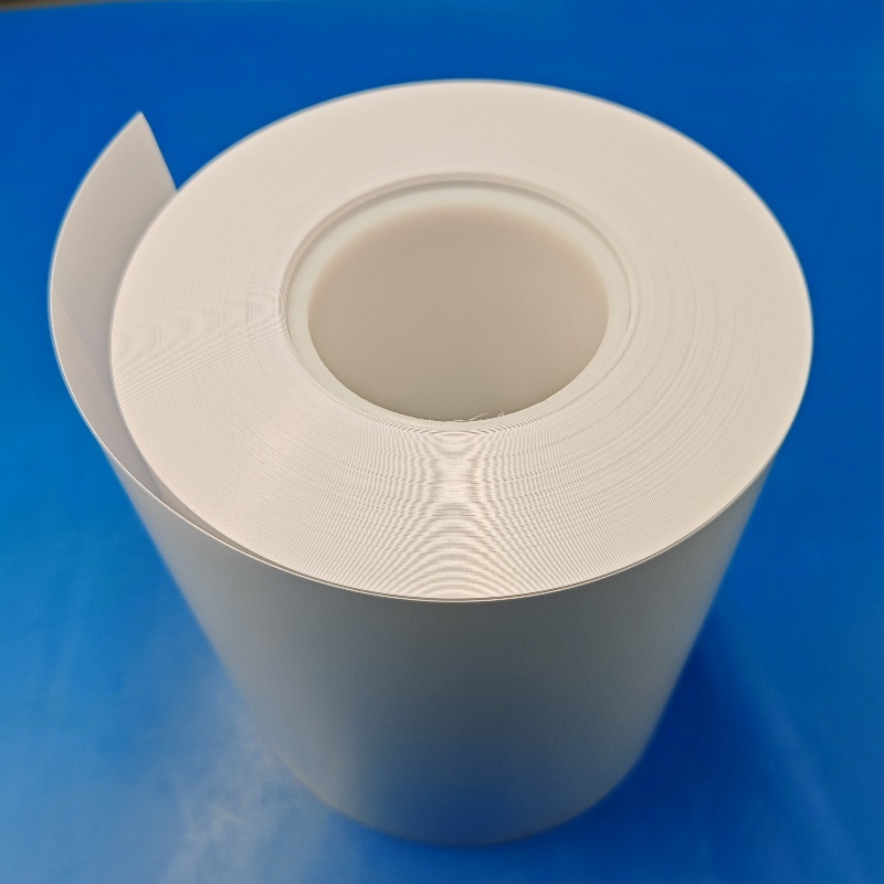 filme de PVC branco opaco filme de alta barreira PVDC